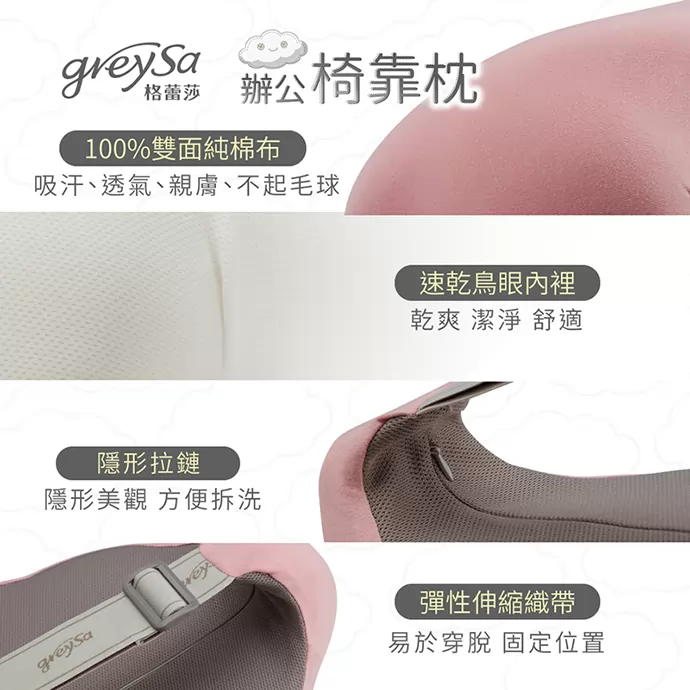 100%雙面純棉布,速乾鳥眼內裡,隱形拉鏈與彈性伸縮織帶設計